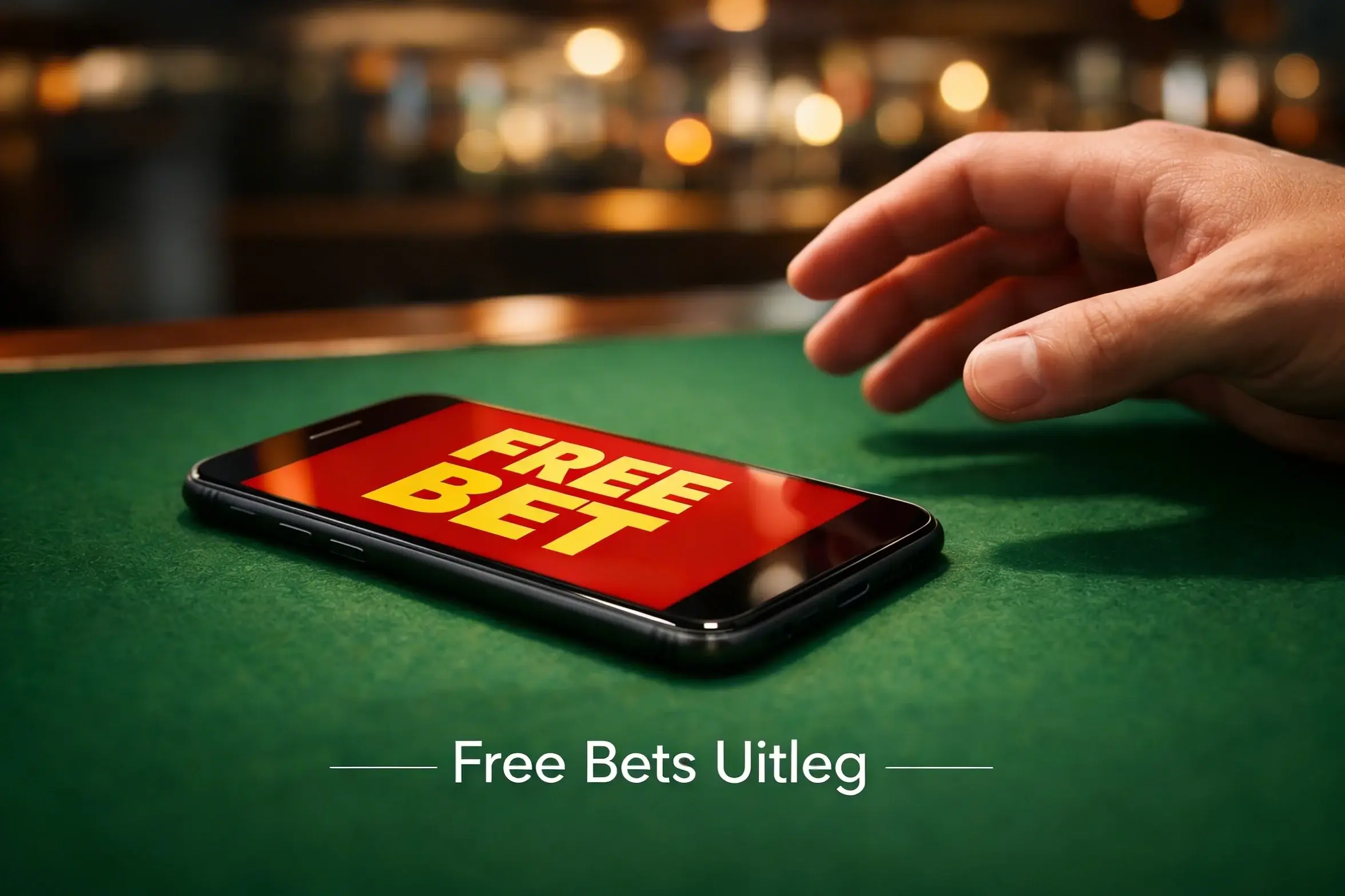 Free bets gratis weddenschappen bij bookmakers op smartphone