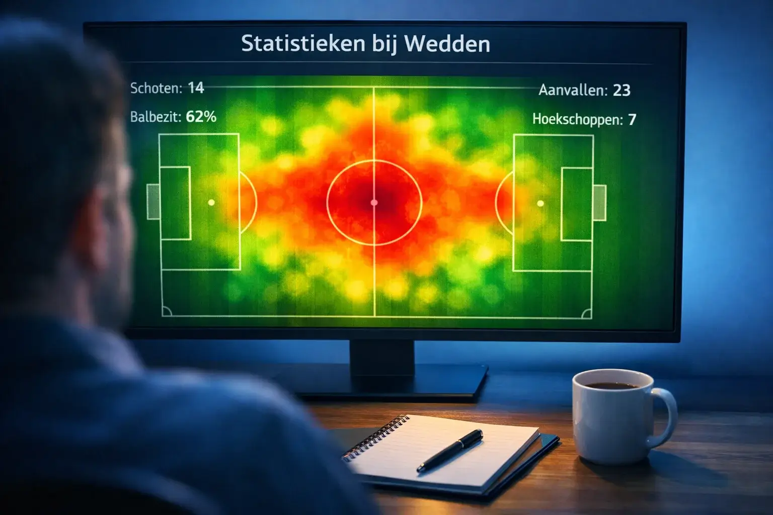 Voetbalstatistieken en data gebruiken bij sportweddenschappen